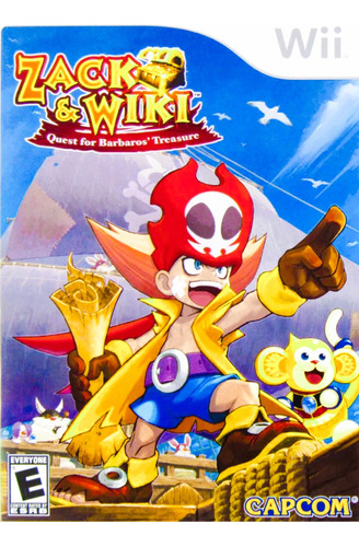 Zack & Wiki Quest For Barbaros Treasure Nintendo Wii