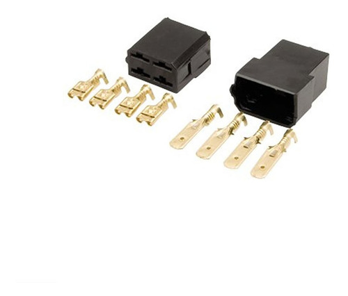 Conector 4 Vias Encaixe Pacote Com 10 Pares - Permak 35/a