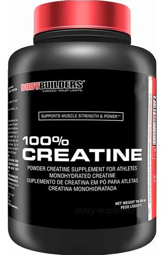 100% Creatina 300g Bodybuilders 