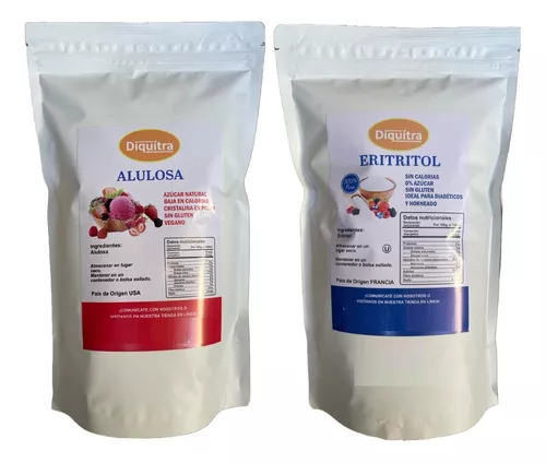 Alulosa (allulose) Y Eritritol Sin Calorias Keto 1 Kg