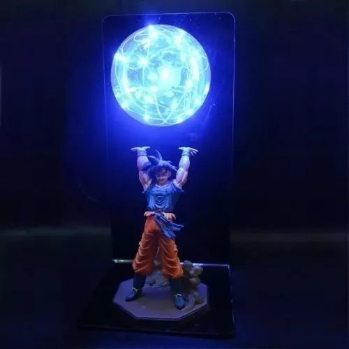 Luminária Goku Perfil Dragon Ball Dbz