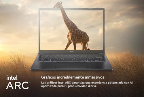 Notebook Acer Touch 14' / Intel Ultra 5 / 16gb Ram /512 Ssd Negro