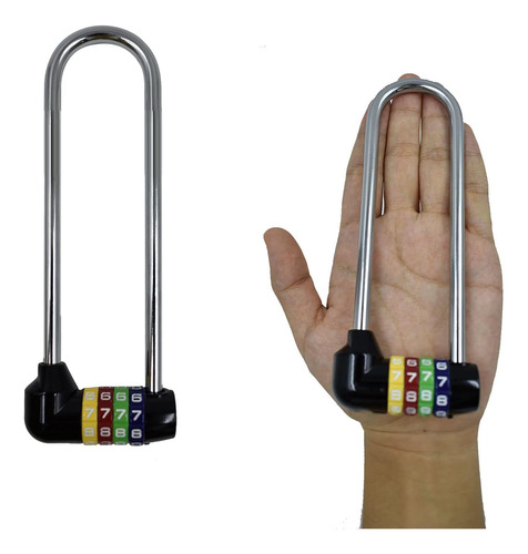 Candado De Combinación De 4 Dígitos Para Casilleros De Gimna
