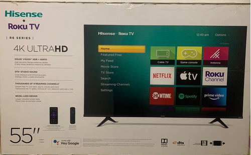 Smart Tv Hisense Roku 55