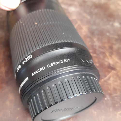 Imagem 6 de 10 de Lente Canon Efs 55-250 1:4 5.6 Is Stm Stabilizer E Macro