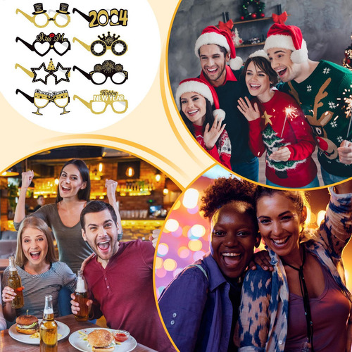 Anteojos De Año Nuevo Anteojos De Feliz Año Nuevo Gafas De S