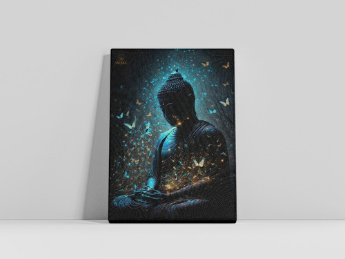 Cuadro Buda Awake - Mariposas (b102v) 45x30