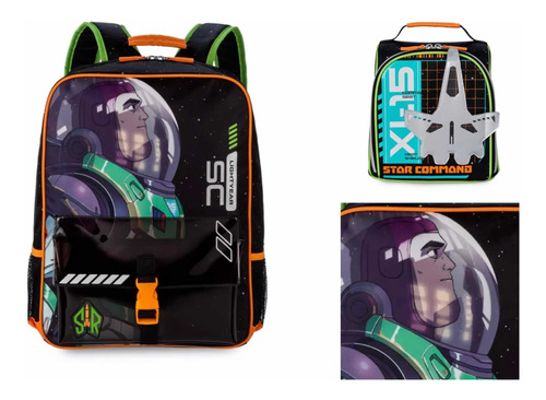 Buzz Ligthyear Set De Mochila Y Lonchera 2022 Disney Store