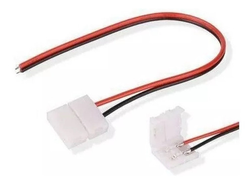 5 Un Emenda Conector Fita Led 10mm 2 Vias 5050 3528