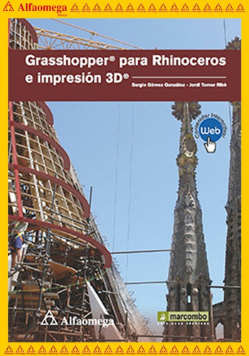 Grasshopper Para Rhinoceros E Impresión 3d, De Gómez González, Sergio. Editorial Alfaomega Grupo Editor, Tapa Blanda, Edición 1 En Español, 2016