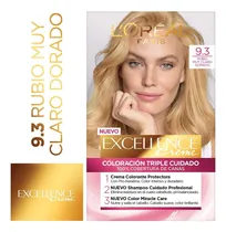 Comprar Tintura Excellence Excellence Kit Tintura L'oréal París Excellence Creme Para Rubio tono 9.3 rubio muy claro dorado para cabello