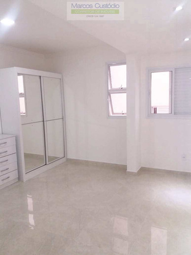 Imagem 4 de 25 de Cobertura Com 3 Dorms, Nova Gerty, São Caetano Do Sul - R$ 750 Mil, Cod: 999 - V999