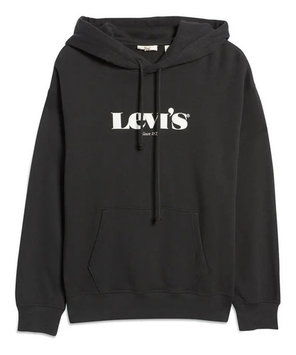 Chamarra Sudadera Con Gorro Levi's Hoodie Mujer Dama Cómoda
