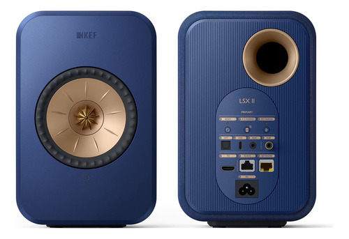Kef Lsx Ii Sistema De Altavoces Inalámbricos Hifi (azul Cobalto)