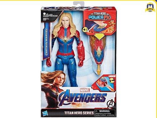 Capitana Marvel Titan Hero Power Fx