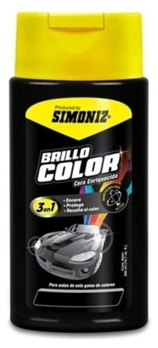 Cera Color Enriquecida Negro 300m Simoniz Carro