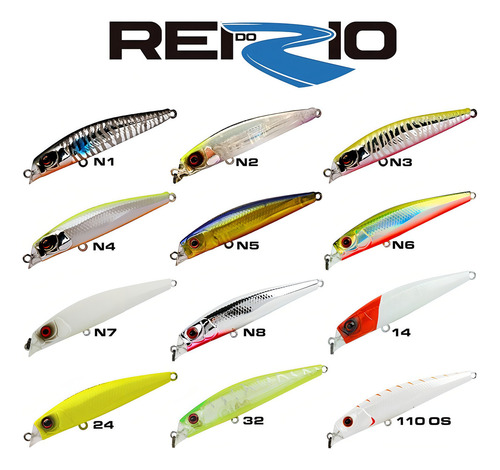 Isca Artificial Rei Do Rio 80 32 8.5g Meia Agua - Marine 32
