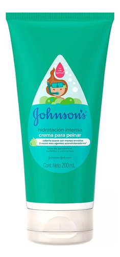 Crema Para Peinar Johnsons Hidratación Intensa 200ml