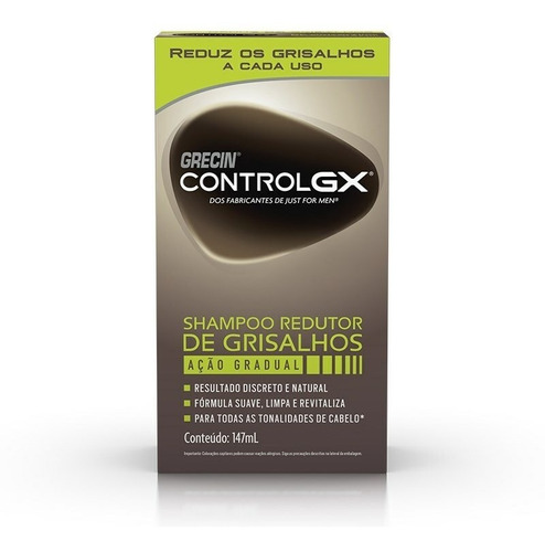 Imagem 2 de 4 de Shampoo Control Gx Grecin Normal - Redutor De Grisalhos Full