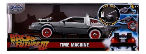 1/24 Delorean Time Machine Volver Al Futuro Iii Jada 