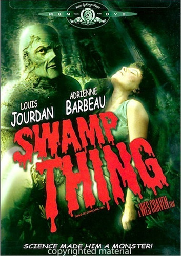 Dvd Swamp Thing / El Monstruo Del Pantano / De Wes Craven