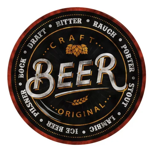 Conjunto De 6 Pratos Rasos Alleanza - Beer Collection