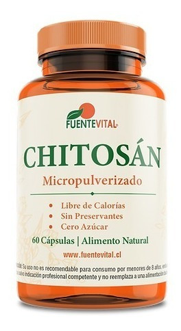 Chitosan Control De Peso, Natural 60 Caps / Agronewen