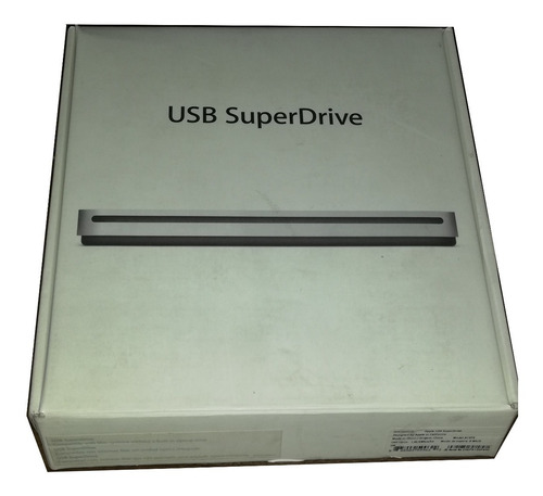 Apple Superdrive Usb 2.0, Dvd±r/rw, Plata