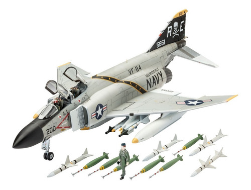 F-4j Phantom Ii - Escala 1/72 Revell 03941