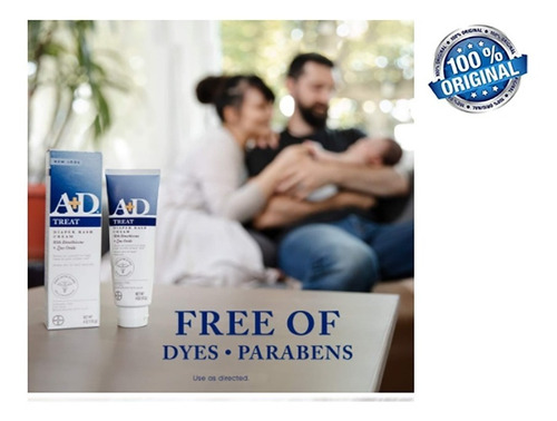 Pomada A+d Treat Óxido De Zinco 10% Dimeticona 1% - 113g
