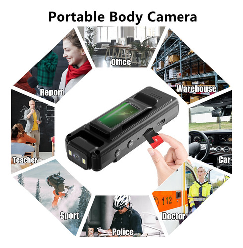 Cámara Wifi L12 Grabadora De Vídeo Digital Portátil 1080p S