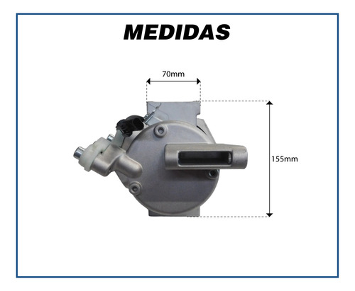 Compressor Para Tracker 1.0 1.2 Turbo 2021 A 2023 Onix Plus