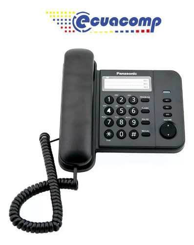 Teléfono Panasonic Kx-ts520lx Ctrl Volumen Casa Oficina