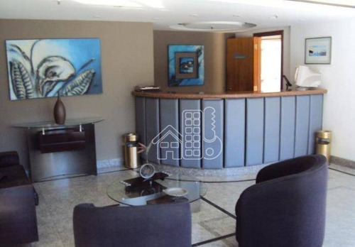 Imagem 4 de 18 de Flat Com 1 Dormitório À Venda, 45 M² Por R$ 430.000,00 - Boa Viagem - Niterói/rj - Fl0011