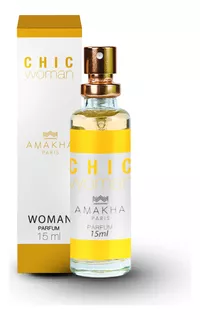 Perfume Feminino Chic Woman Amakha Paris 15ml P Bolso Bolsa