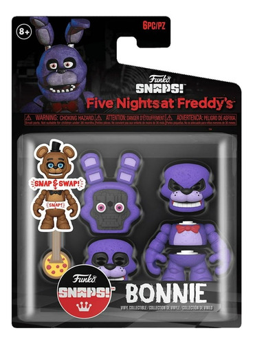 Five Nights At Freddy's - Bonnie - 6 Piezas - Funko Snaps - 