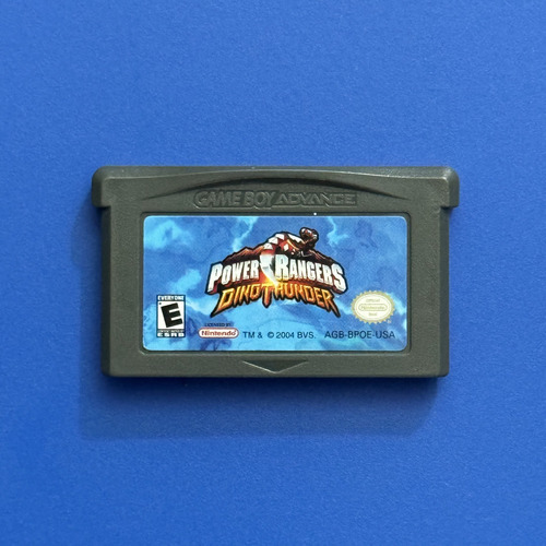 Power Rangers Dino Thunder Cartucho Gba Nintendo Original (Usado)
