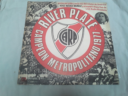 José María Muñoz - River Campeón 1971 - Lp Vinilo / Kktus