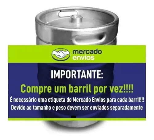Barril De Chopp 50 Litros Ambev (vazio)
