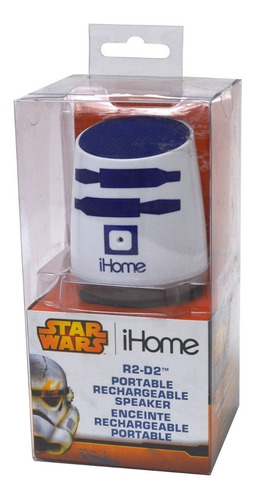 Altavoz Portátil Recargable Ihome Star Wars R2-d2 Nuevo 10cm