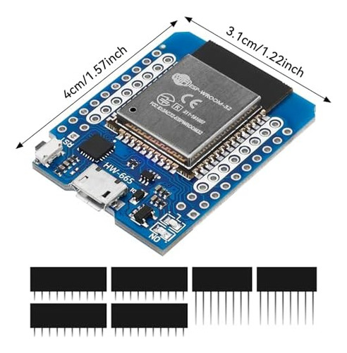5 Piezas D1 Mini Esp32 Esp-wroom-32 Wlan Wifi Bluetooth Iot