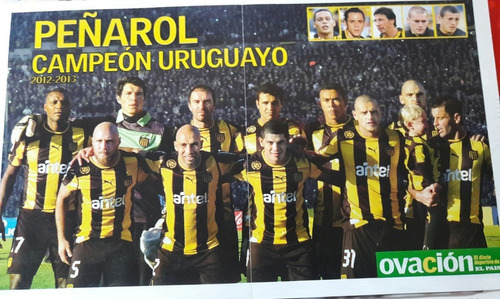 Poster Peñarol Campeon Uruguayo    52 X 31
