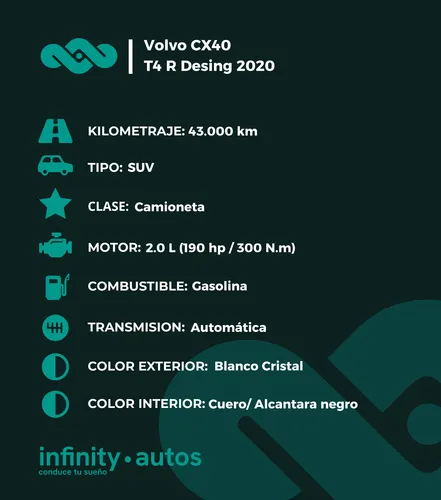 Volvo XC40 2.0 T4 R-Desing