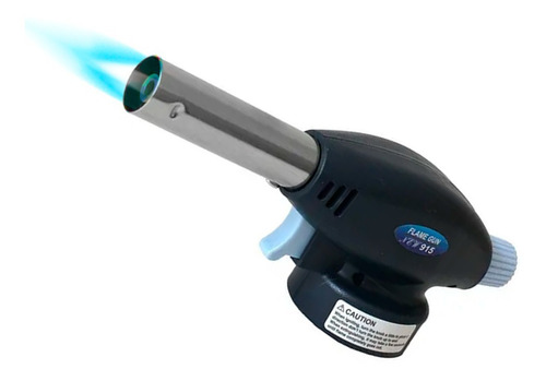 Imagen 1 de 10 de Soplete Flambeador Soldador Con Encendido Electronico A Gas