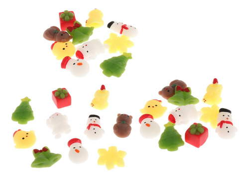 30x Mini Juguetes Exprimidores Interesantes Para Navidad