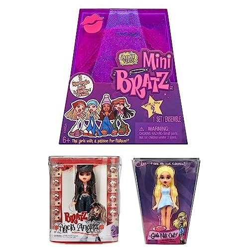 Serie Mini Bratz 2, Figuras Colecionables, 2 Mini Bratz...