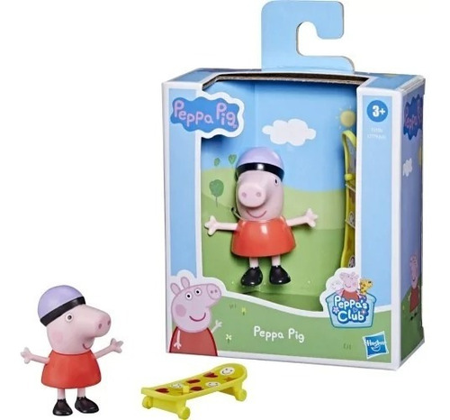 Figura Peppa Pig Skater Peppa's Adventures - Hasbro