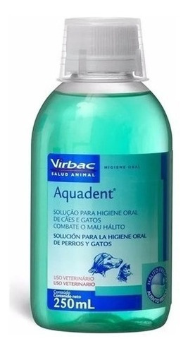 Aquadent Enjuague Bucal Perros Y Gatos 250 Ml