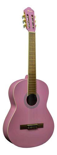 Guitarra Clasica Bamboo Studio Rosa 39 Con Funda