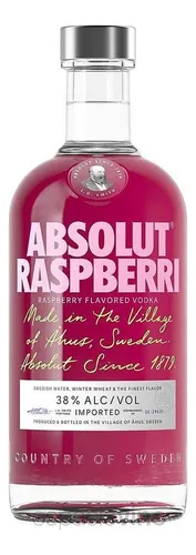 comprar Vodka Absolut Raspberri Saborizado 700ml